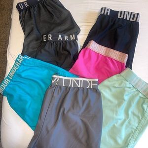 BUNDLE OF 7 UNDERAMOUR SHORTS